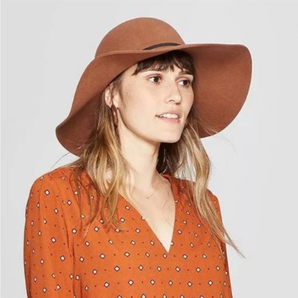 a new day Accessories - Women's Felt Floppy Camel Hat - A New Day